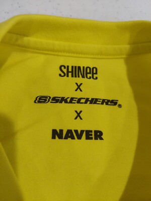 SHINee SKECHERS Tシャツ RARE Official SHINee x Skechers x Naver Collaboration SHINee