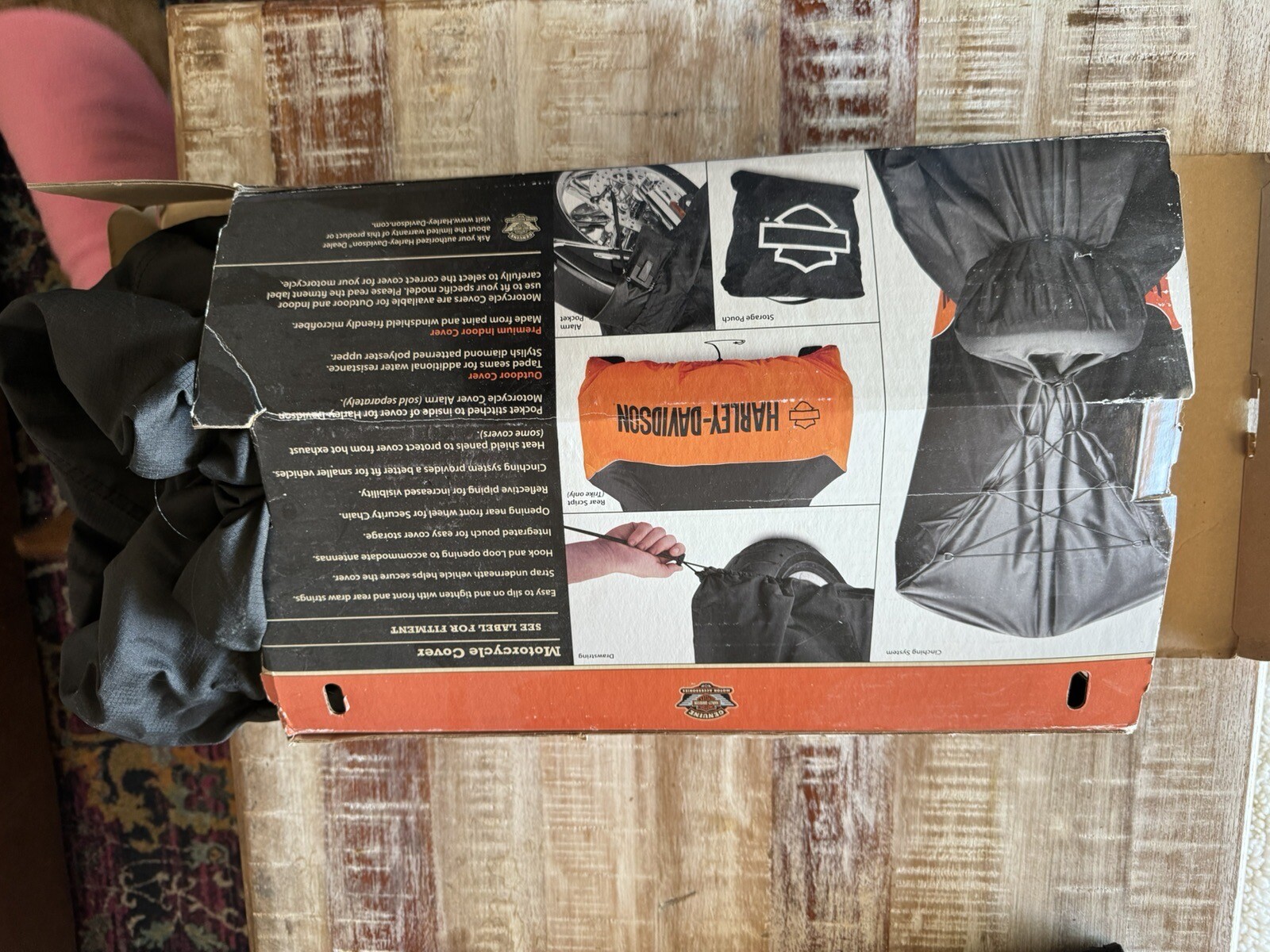 genuine harley davidson motorcycle cover eBay
