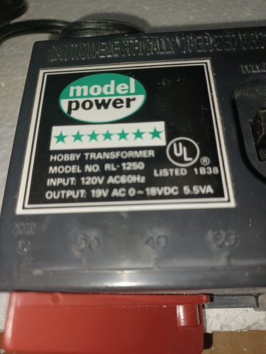 Model Railroad Model Power Hobby Transformer Forward and Reverse Model NO. 1250 - Picture 2 of 4