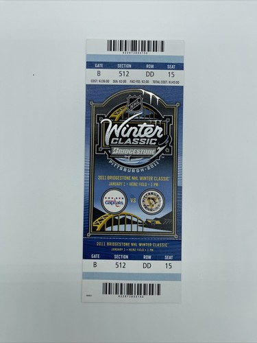 NHL Winter Classic Ticket Stub 