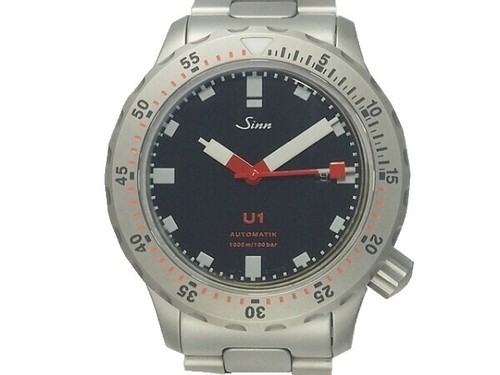 Sinn Chronograph day date black Dial Automatic Men display picture 2