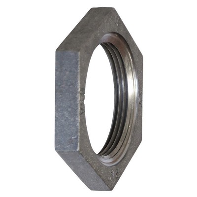ANVIL 0318913845 Locknut,Malleable Iron,4'',FNPT,Class 150 4KUJ4