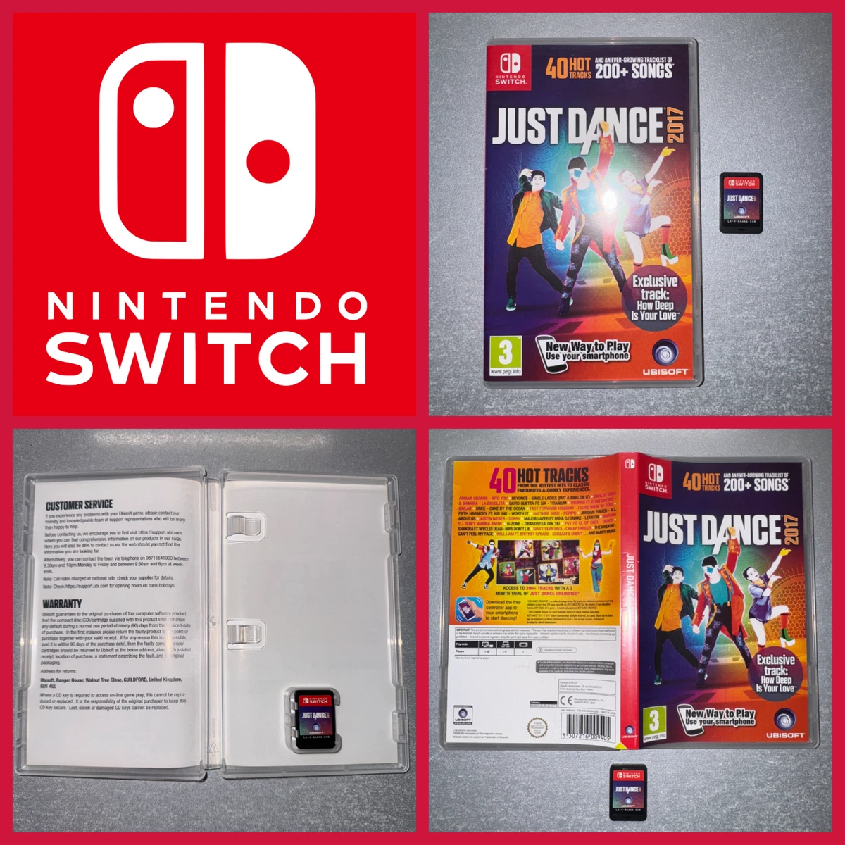 Las mejores ofertas en Just Dance Nintendo videojuegos 2017