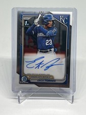 2024 Bowman Erick Torres Chrome Prospect Auto 1st Bowman Royals #CPA-ET