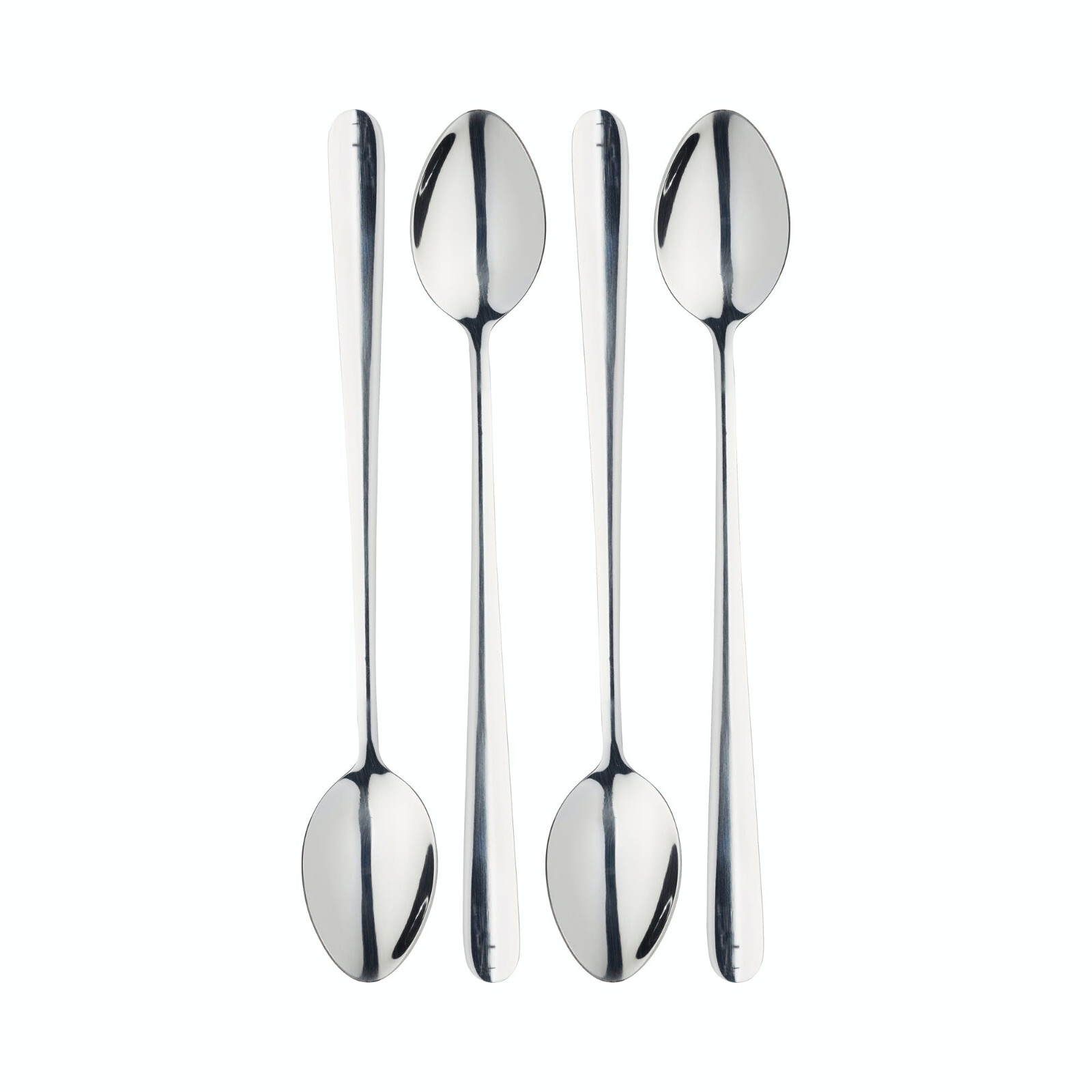 MasterClass Set of 4 Stainless Steel Latte Spoons