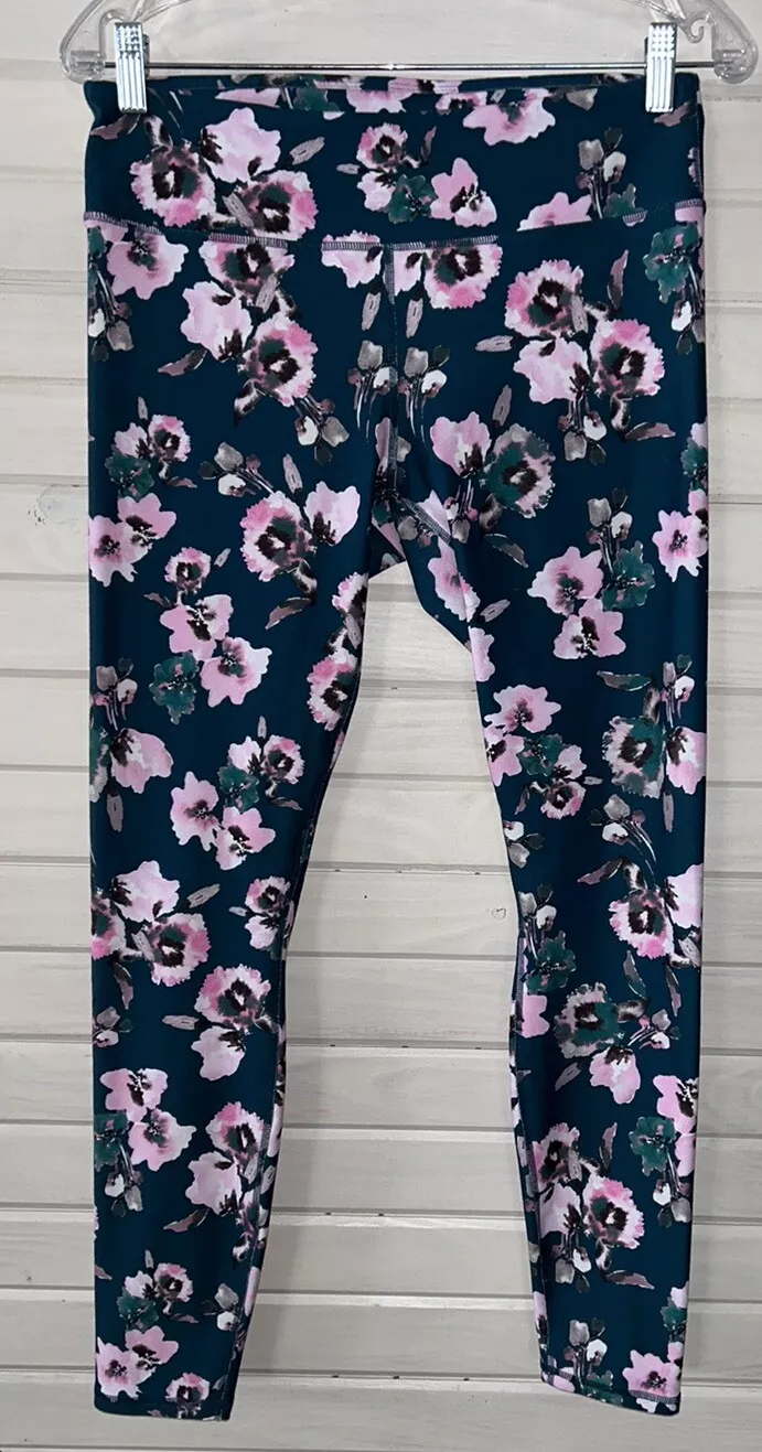 fabletics define powerhold mid-rise athletic yoga pants euc leggings