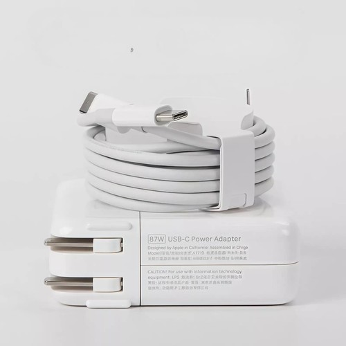 NEW Genuine Apple 87W USB-C Macbook Pro Power Adapter Charger With Cable A1719