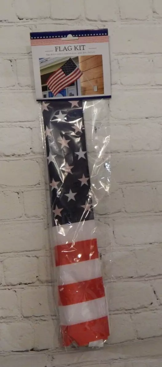 AMERICAN FLAG MOUNT KIT. FLAG 30.25 x 16.25
