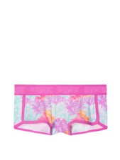 Victoria's Secret PINK Logo Boyshort Panty Pink Floral