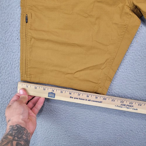 Prana Double Peak Shorts Mens 30 Beige Standard Fit Outdoor Hiking Pockets - Picture 5 of 13