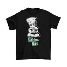 Baking Bad Breaking Bad T-Shirt Unisex Funny Cotton Adult Heisenberg Walter New