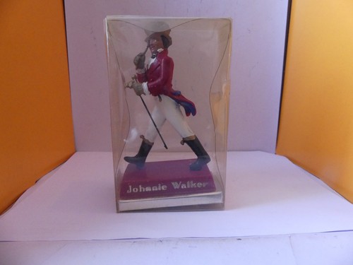 VINTAGE FIGURINE PUBLICITAIRE WHISKY JOHNNIE WALKER + BOITE RARE - 第 1/3 張圖片