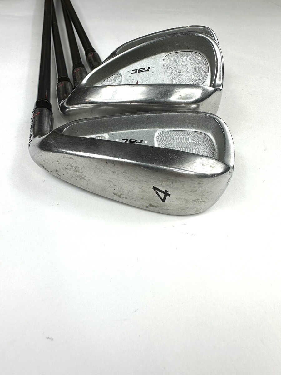 TaylorMade RAC H T Irons 4 8 9 S Right-handed steel shaft TaylorMade RAC H T Irons 4 8 9 S Right-handed steel shaft