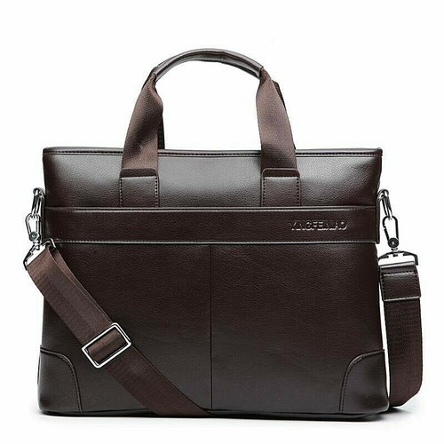 Maletin De Cuero Para Hombre Maletines Carteras De Hombre Bolsos De Laptop  NEW | eBay