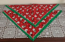 Two Christmas Snowman Winter Dog Bandanas MEDIUM LARGE Tie On Scarf Brand New
