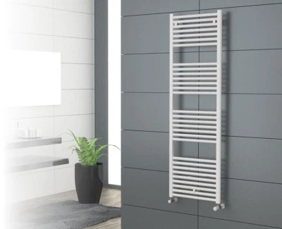 SCALDASALVIETTE TERMOARREDO BAGNO CORDIVARI LISA 22 RADIATORE TUBOLARE BIANCO