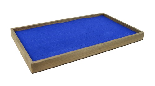 Stackable Vintage Wooden Display Tray With Choice of Jewellery Display Insert - Picture 10 of 34