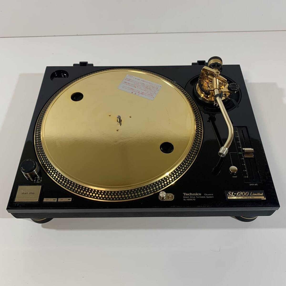 Technics SL-1200LTD Turntable Limited Edition Fully