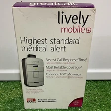 Lively Mobile GREAT-CALL Medical Alert Device W GPS SUBSCRIPTION REQUIRED NOB