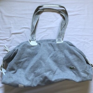 lacoste duffle bag