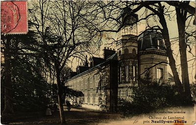 CPA AK Chateau de Lamberval bei NEUILLY-en-THELLE (423444)