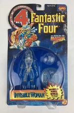 1995 TOY BIZ Fantastic Four CLEAR INVISIBLE WOMAN Invisible Force Shield 45112