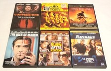 Confessions.., Burn After Reading, Thin Red Line, Peacemaker... DVD Lot 