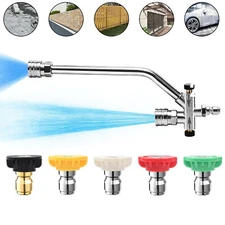 Foam Cannon Dual Connector Accessory,Pressure Washer Double Tip Attachment US