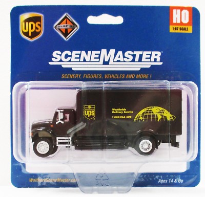 HO Scale Walthers SceneMaster 949-11293 UPS United Parcel Service Box Van