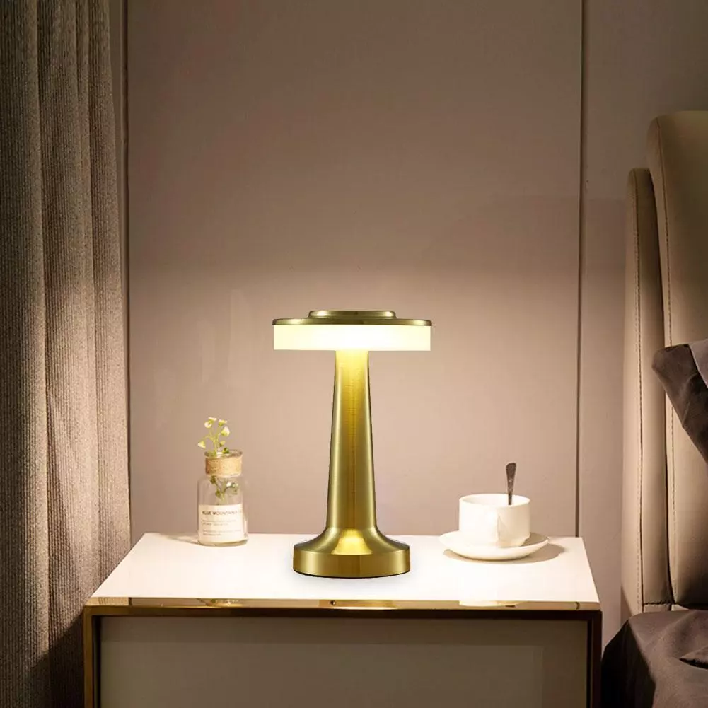 Bronze table lamp with usb port deals