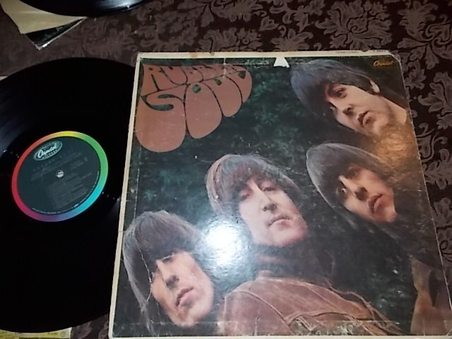 THE BEATLES RUBBER SOUL LP  G/VG+  T 2442  F 1   #4 MATRIX   1965