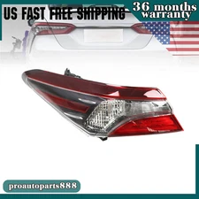 For 2021-2023 Toyota Camry LE SE Rear Outer Tail light Halogen lamp Left Driver