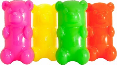 gummy bear dog toy