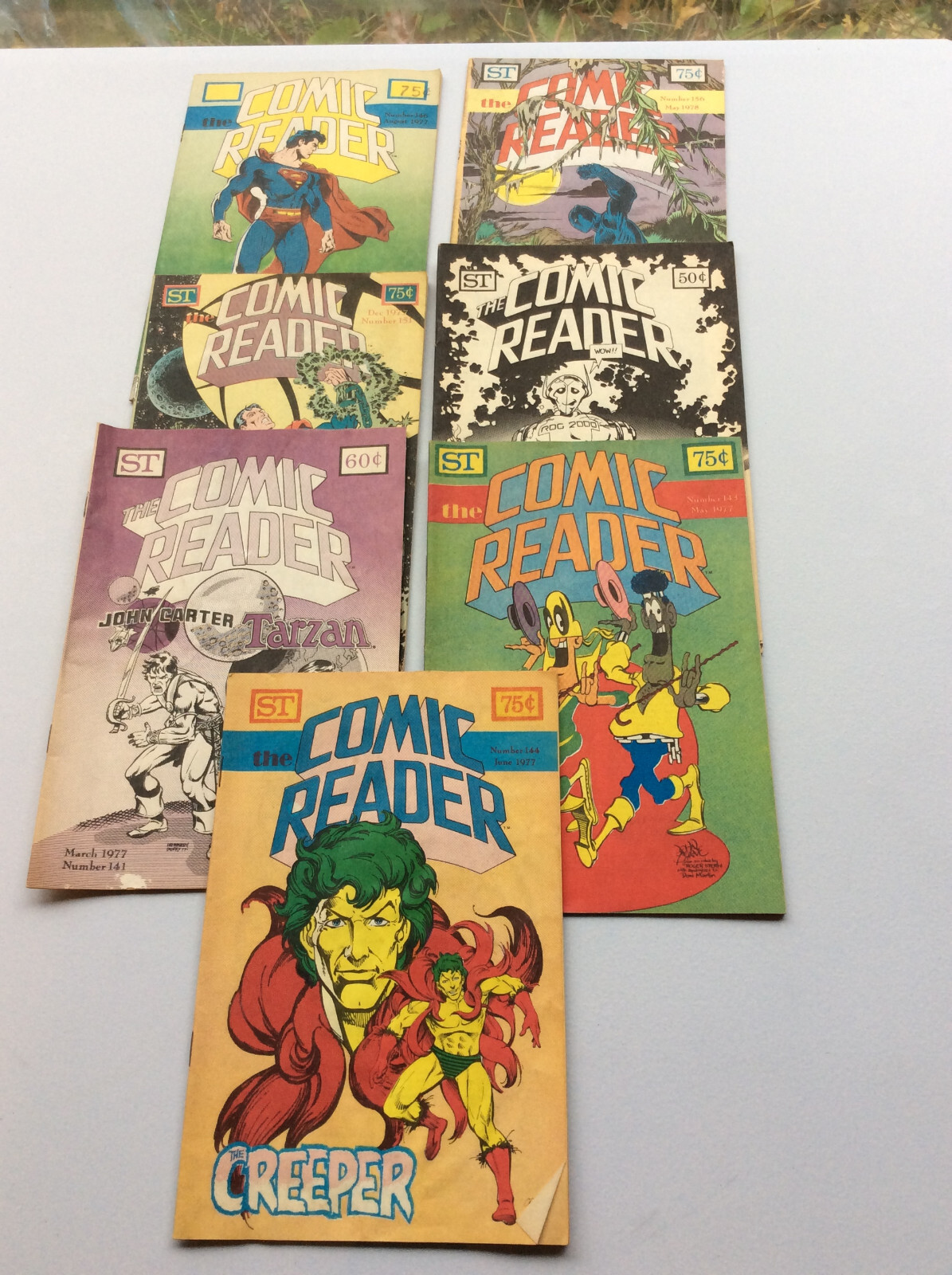 The Comic Reader Lot #s 114, 141, 143, 144, 146, 151, 156 (7 Total) | eBay