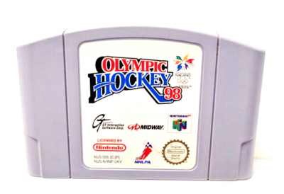 N64 Olympic Hockey 98 Nagano 1998 Ice Winter Nintendo 64 PAL UK Cartridge Only
