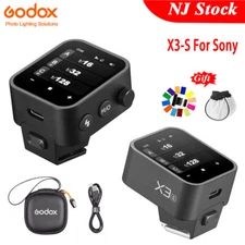 US Godox X3-S 2.4G TTL HSS Flash Trigger Transmitter 850mAh Battery for Sony
