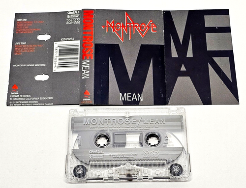 Montrose Mean Cassette Tape 1987 Enigma Records Canada - Picture 2 of 12