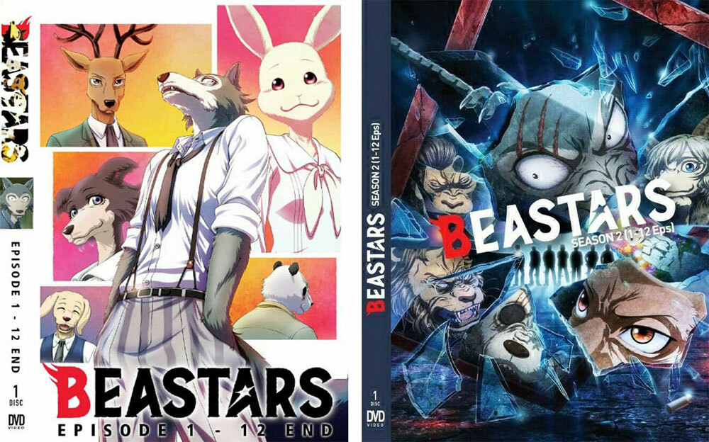 ANIME BEASTARS SEA 1-2 VOL.1-24 END DVD ENGLISH DUBBED