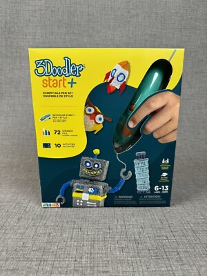 その他 3Doodler start + Essentials Pen Set 3Doodler Start+ Essentials 3D Printing Pen Set- (Ages 6 -13