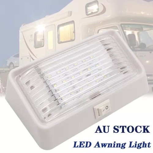 1x LED Awning Light W/ Switch for Caravan Annexe, Jayco Camper Trailer Exterior - Picture 1 of 12