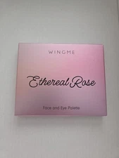 New WINGME Ethereal Rose Face & Eye Palette Light-Medium Shimmer/matte Glow 💕