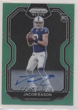 2020 Panini Chronicles Prizm Black Green Signatures 47/49 Jacob Eason Auto 0eo6