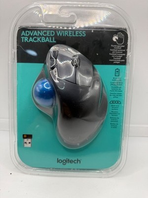 Logitech M570 Advanced Wireless Trackball Mouse with USB Receiver