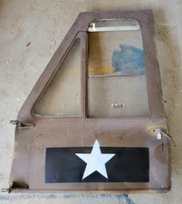 1968 UH-1 Huey Pilot Door Airship Army Navy Marines Vietnam War Era Helicopter 