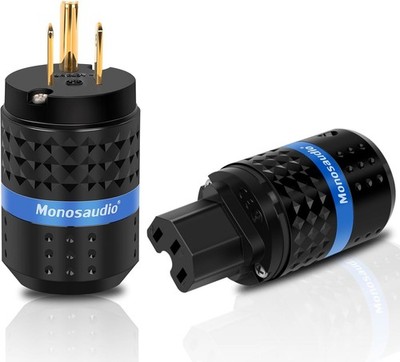 Monosaudio M102/F102 HiFi Power Plug Pure Copper