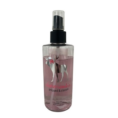Abercrombie Fitch Prepped & Classic Body Mist Pink 8oz Rare Perfume Spray USED
