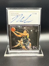 Panini 2020-21 Noir Auto Noir Malcolm Brogdon Autograph Color /99 AC-MBR