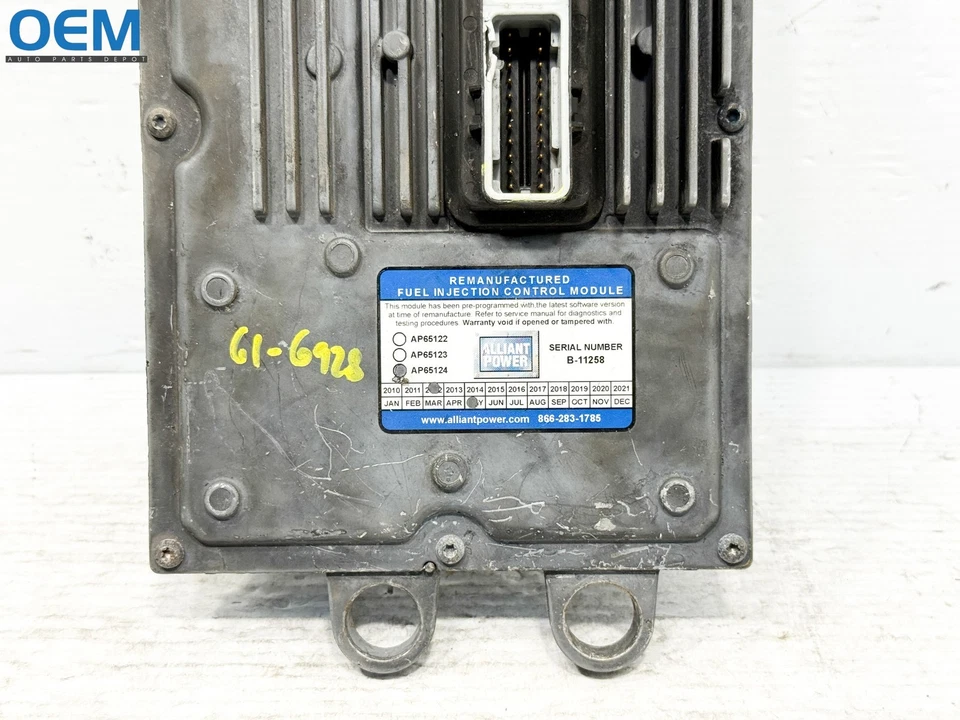 Ford F350 2003-2007 6,0 diésel módulo de control de accionamiento de inyección AP65124 REMAN OEM Foto 2 de 4