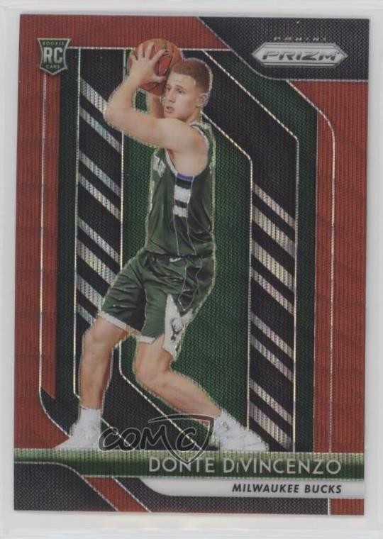 2018-19 Panini Prizm Ruby Wave Prizm Donte DiVincenzo #246 u5n
