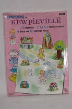 SET DE JEU SAALFIELD KEWPIE KINS 1968 POUPÉE PAPIER COMME NEUF DANS SA BOÎTE